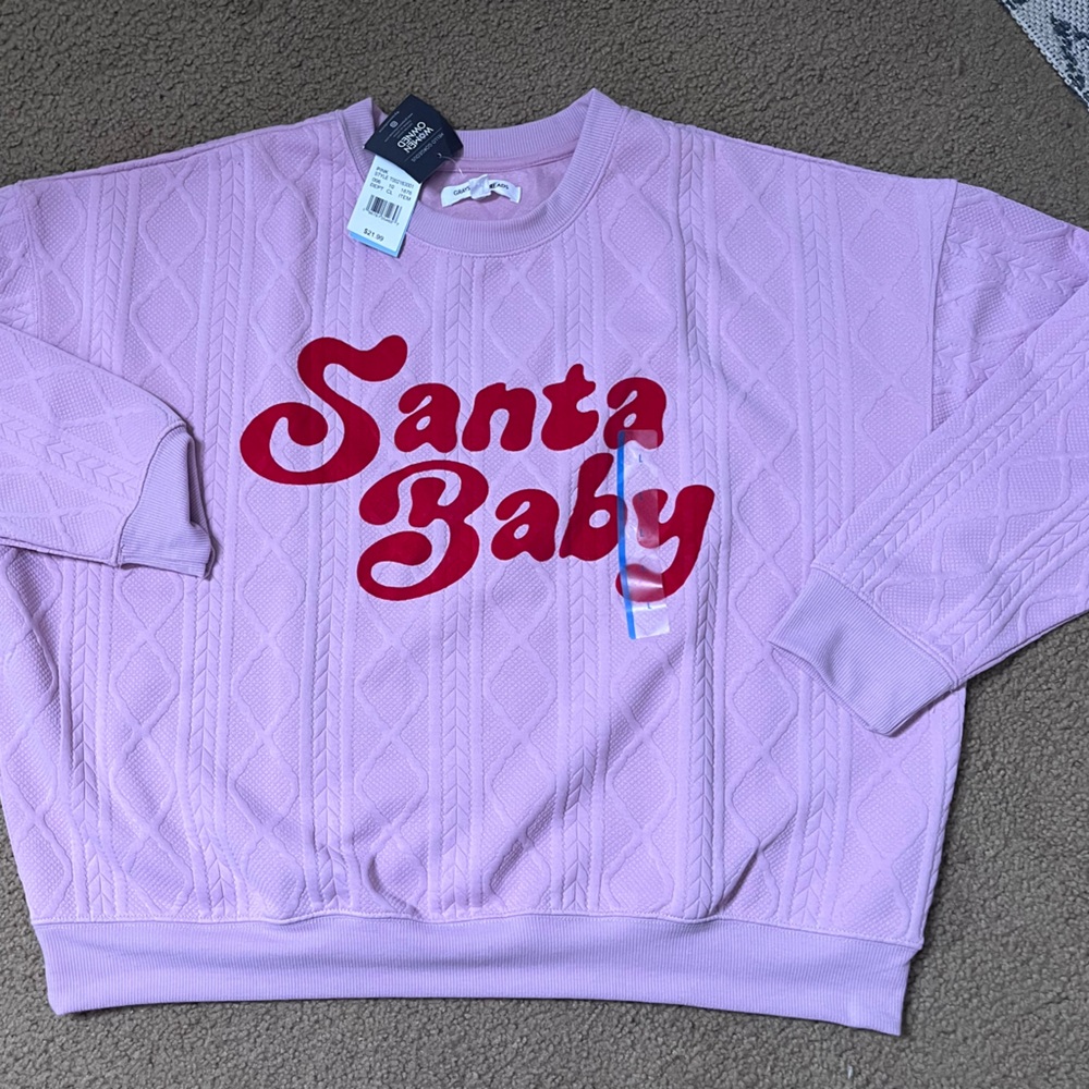 Christmas’ sweatshirt